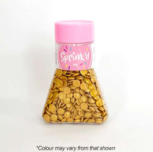 Sprink'd Sprinkles - Sequins Gold - Click Image to Close